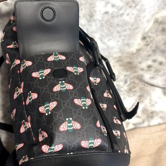 🎒GUCCI GG SUPREME BESTIARY BACKPACK!✨BRAND NEW✨LIMITED EDITION!! NWOT! UNISEX! - Picture 11 of 11
